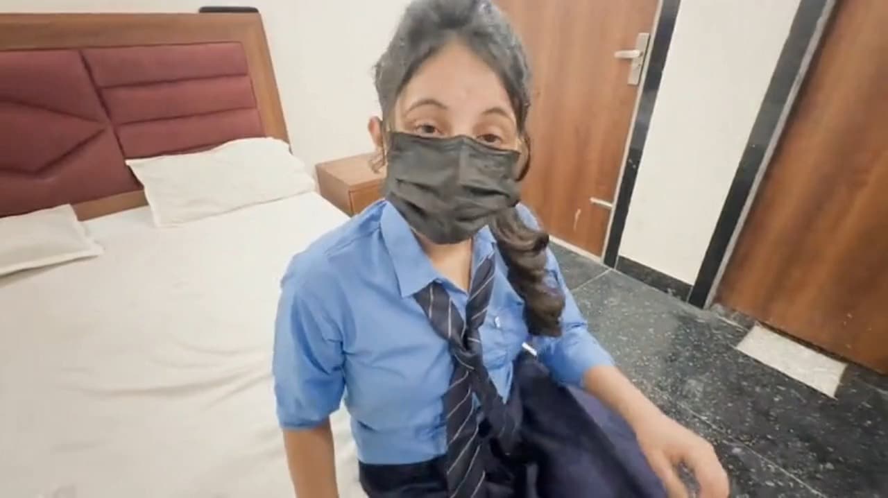 Desi teen with school girl in Oyo hardcore sex