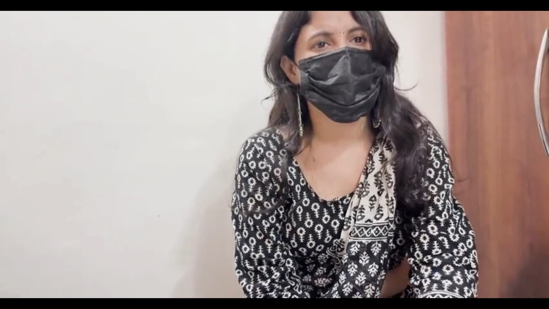 The Stepnephew Saw the Stepaunt Alone in the Room and Her: