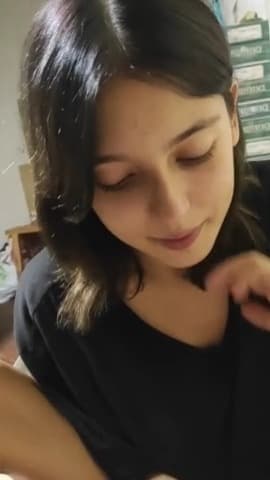 deepthroat fucked with cumshot in her precious mouth