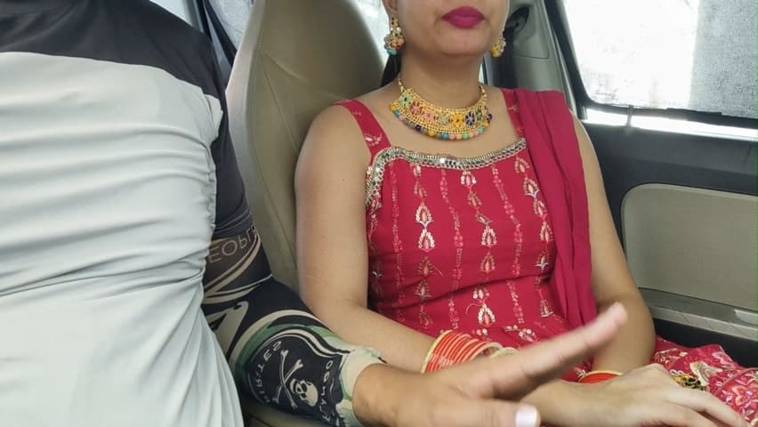 cute desi indian beautiful bhabhi gerts fucked with huge dick in car outdoor risky parking lot sex 